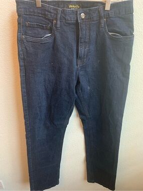 Urban Star Men's Straight Jeans in Dark Indigo